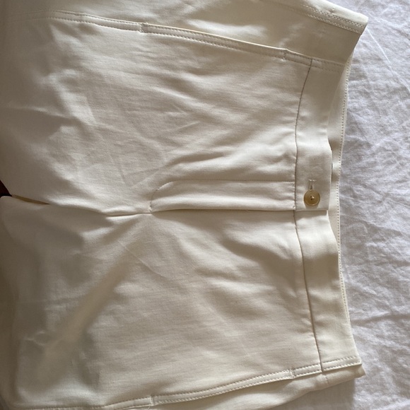 Ann Taylor Wide leg ivory crop pant. - Picture 4 of 4